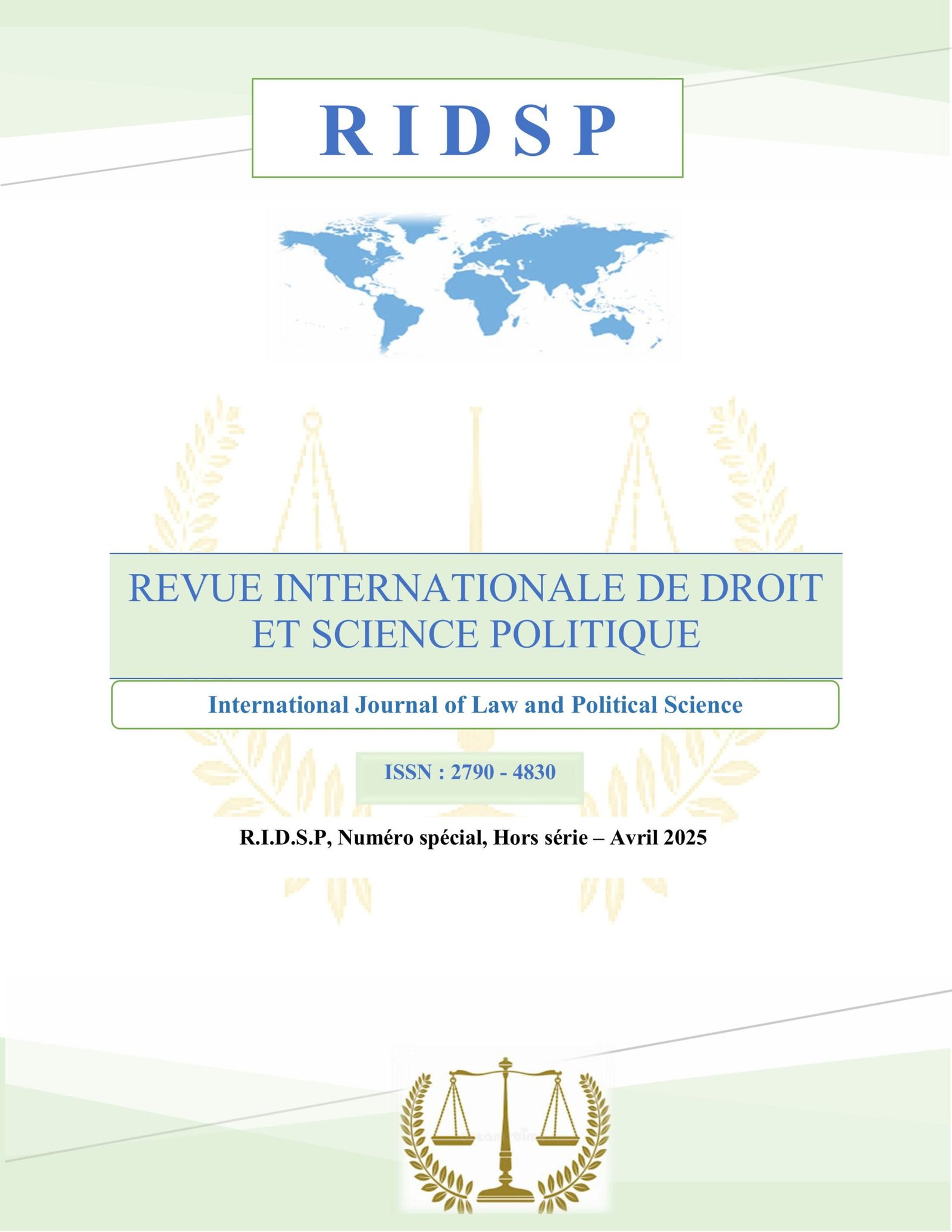 R.I.D.S.P, spécial,– Avril 2025-pages