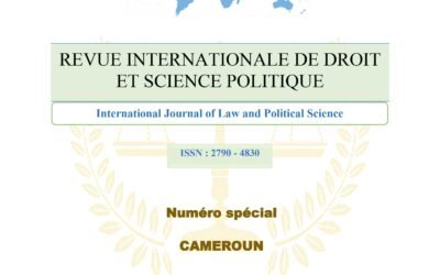 RIDSP, Numéro Spécial Cameroun Mars 2023