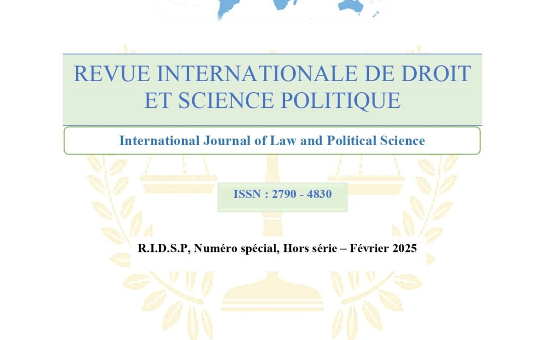 RIDSP, Numéro spécial, hors série – Février 2025