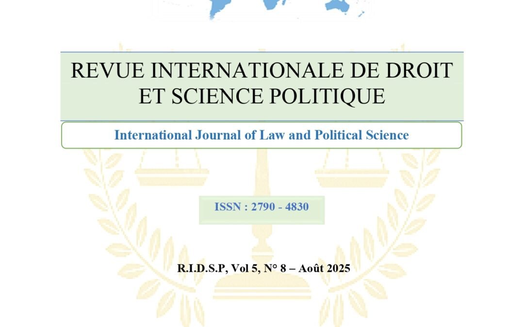 Protégé : Bientôt la publication du Vol 5, N°8 – Août 2025